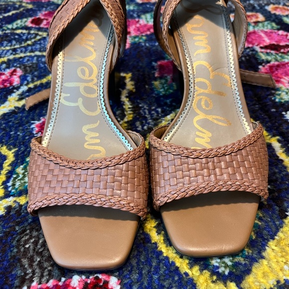 Tan Leather Sam Edelman Sandals W9 - Picture 2 of 12